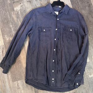 Old Navy Indigo Casual Shirt